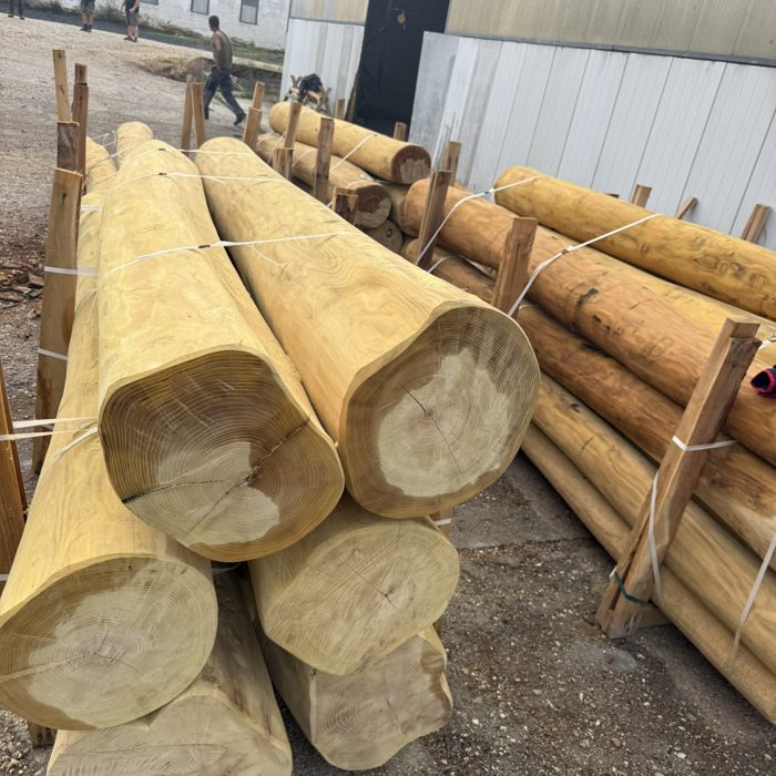 Akác oszlopvégek / Robinia post ends
