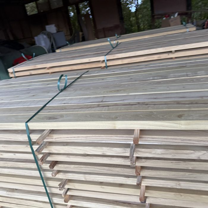 Fűrészáru a telephelyen / Sawn timber on site
